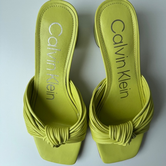 Calvin Klein Knotted Slide Sandals – Size 8.5 - Picture 1 of 8